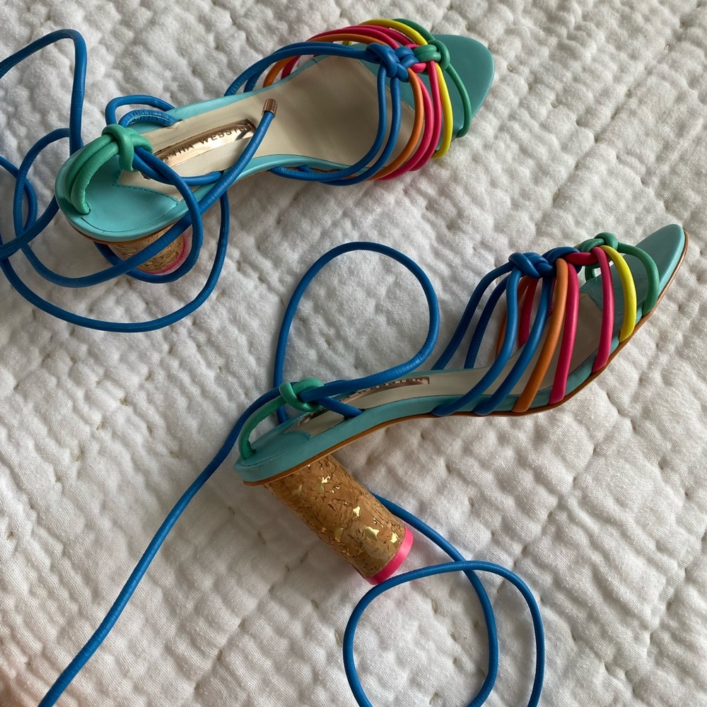 Sophia Webster Colorful Heeled Sandals 38.5